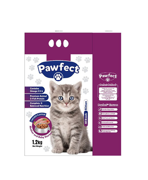 pawfect kitten cat food